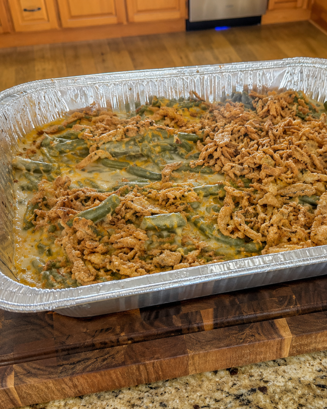 Cheesy Green Bean Casserole
