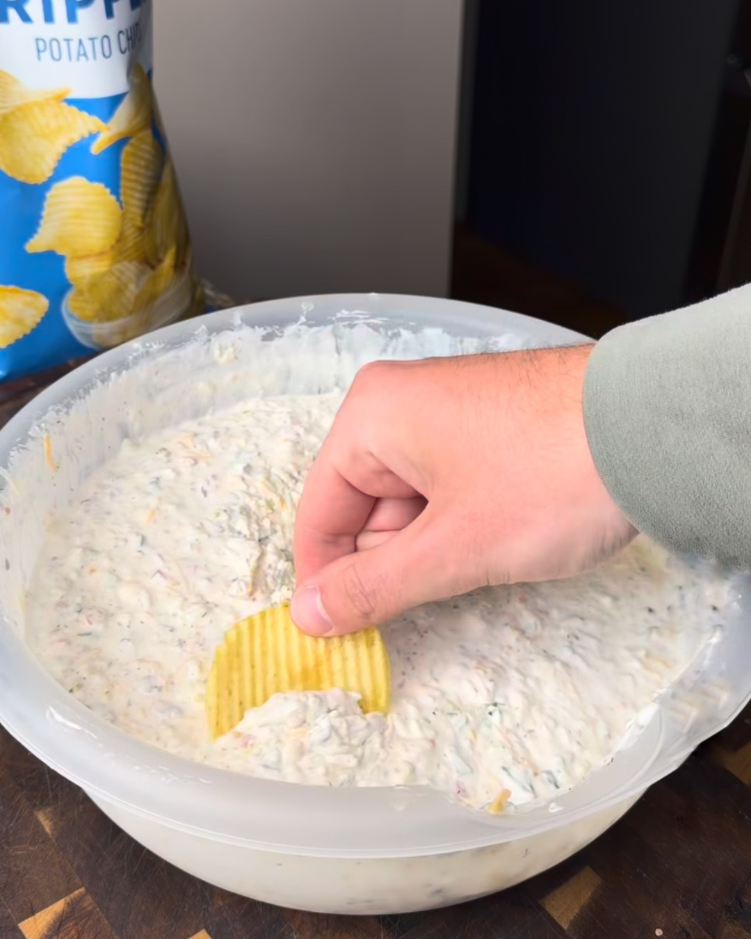 Dill Pickle Bacon Dip