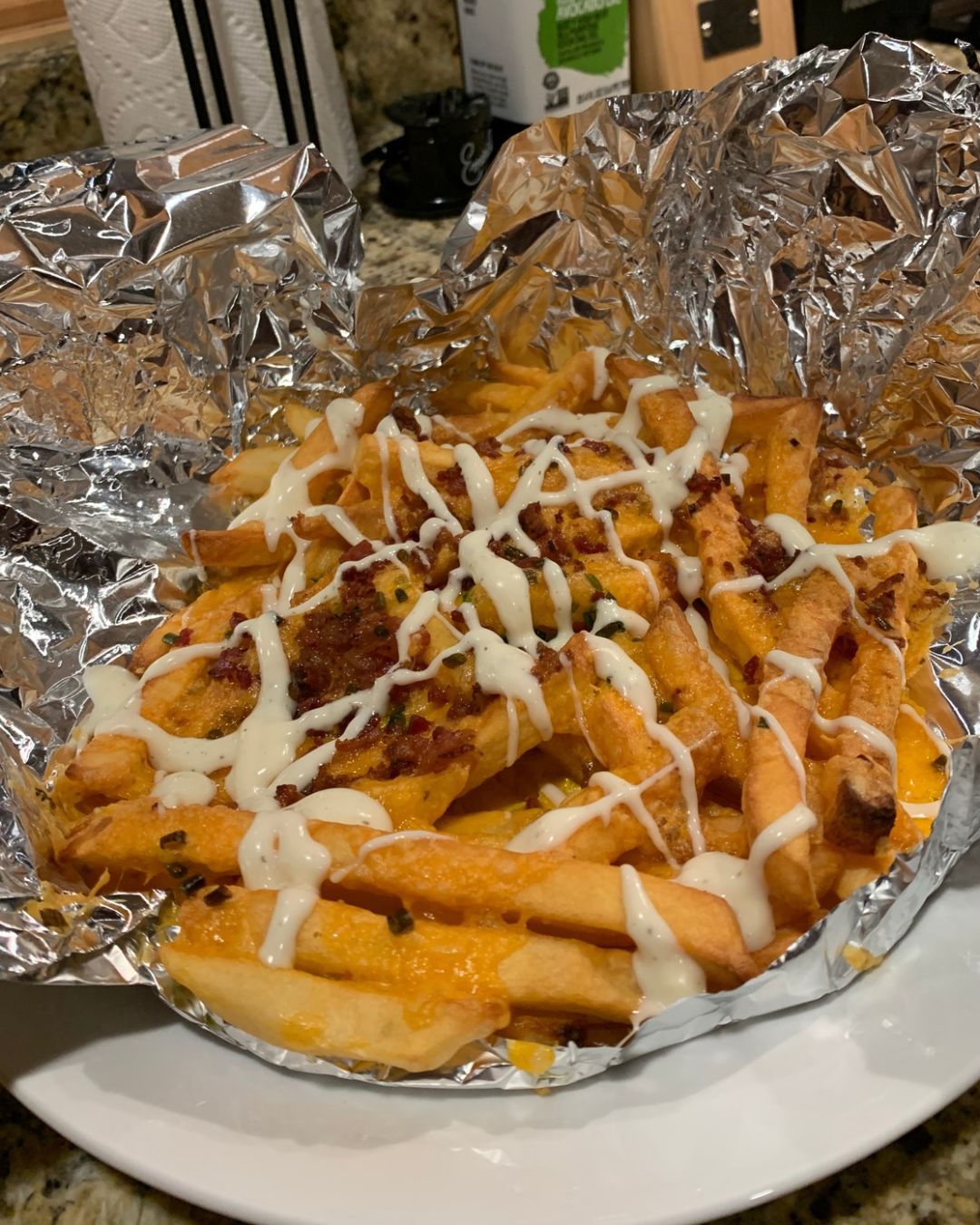 Air Fryer Loaded Fries